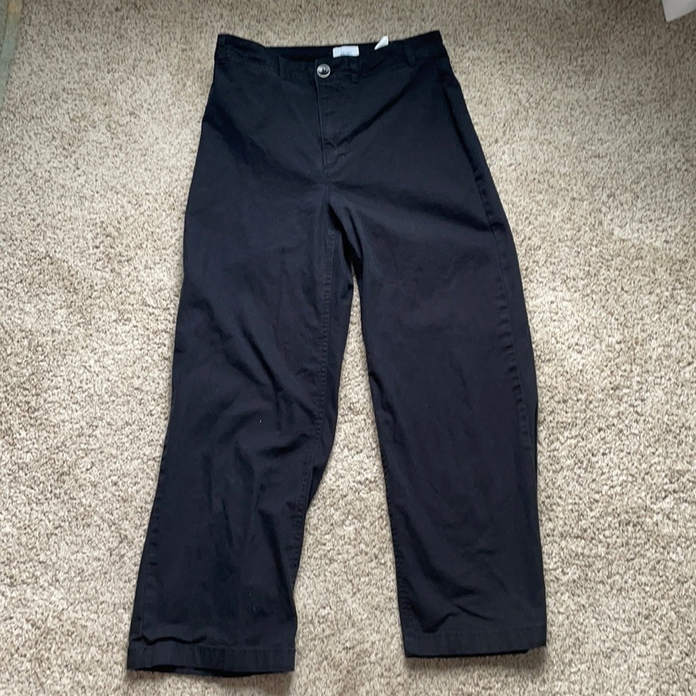 Cropped Straight Jeans